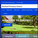 Screen shot of the Birdwell School website.