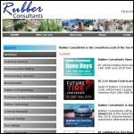 Screen shot of the Rubber Consultants website.