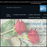 Screen shot of the Medway Memorials Ltd website.