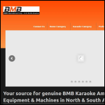Screen shot of the Bmb Digital Ltd website.