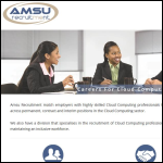 Screen shot of the Amsu Recruitment Consultants Ltd website.