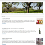 Screen shot of the Ashridge Cider Ltd website.