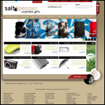 Screen shot of the Salt & Pepper Group website.