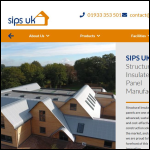 Screen shot of the SIPS UK Ltd website.