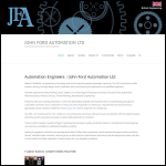 Screen shot of the John Ford Automation website.