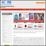 Screen shot of the Stone Sapphire Ltd website.
