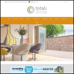 Screen shot of the Totali Timber Solutions Ltd website.