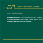 Screen shot of the Earthen Resources Uk Ltd website.