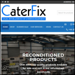 Screen shot of the Caterfix Ltd website.