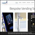 Screen shot of the Capital Vending website.