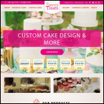 Screen shot of the Savvy Treats Ltd website.