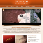 Screen shot of the Trimmtech Ltd website.