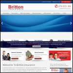 Screen shot of the Britton & Britton Ltd website.