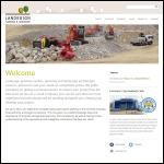 Screen shot of the Landesign Planning & Landscape Ltd website.
