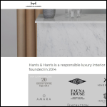 Screen shot of the Harris of London Ltd website.