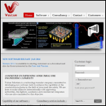 Screen shot of the Vulcana Solutions Ltd website.