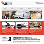 Screen shot of the Ab Protection Ltd website.