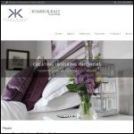 Screen shot of the Kharis & Kale Ltd website.