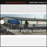 Screen shot of the Cps Valves & Fittings Ltd website.