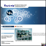 Screen shot of the Eastwin International Trading Ltd website.