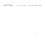 Screen shot of the Binney & Sims Conservatories Ltd website.