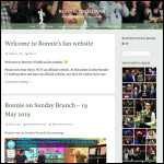 Screen shot of the Ronnie Wang Ltd website.