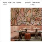Screen shot of the Bryan O'sullivan Studio Ltd website.