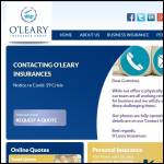 Screen shot of the O'leary Group Ltd website.