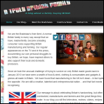 Screen shot of the Britipedia Ltd website.
