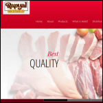 Screen shot of the Rapyal Meat & Poultry Ltd website.
