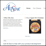 Screen shot of the All in One Star Ltd website.