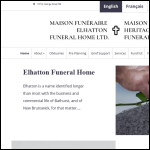 Screen shot of the Hatton Homes Ltd website.