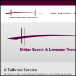 Screen shot of the Bridge Slt Ltd website.