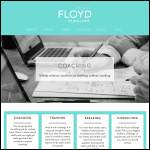 Screen shot of the Floyen Consulting Ltd website.