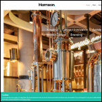 Screen shot of the Harrison Design & Consulting Ltd website.