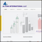 Screen shot of the Designs in Aluminium International Ltd website.