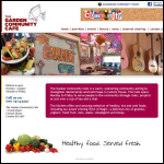 Screen shot of the The Garden Community Cafe Ltd website.