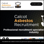 Screen shot of the Calcot Asbestos Recruitment Ltd website.