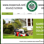 Screen shot of the Mawers Mowers Ltd website.