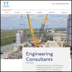 Screen shot of the G Robinson Engineering Ltd website.