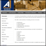 Screen shot of the A1 Joinery Bham Ltd website.