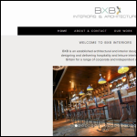 Screen shot of the Bxb Interiors & Architecture Ltd website.