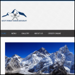 Screen shot of the Gurkha Mount Everest Ltd website.