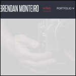 Screen shot of the Brendan Monteiro Productions Ltd website.