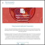Screen shot of the Teavaro Ltd website.