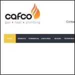 Screen shot of the Cafilo Ltd website.