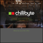 Screen shot of the Chillibyte website.
