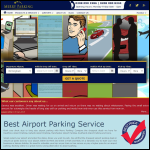 Screen shot of the Merry Parking website.