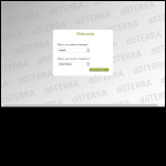 Screen shot of the Buy doTERRA website.