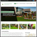 Screen shot of the Landscaping Derby website.